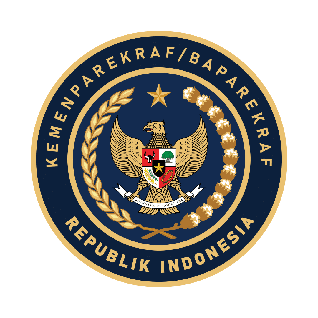 RIâ€‘IBSE Collaboration Partners â€“ Kemenparekraf logo
