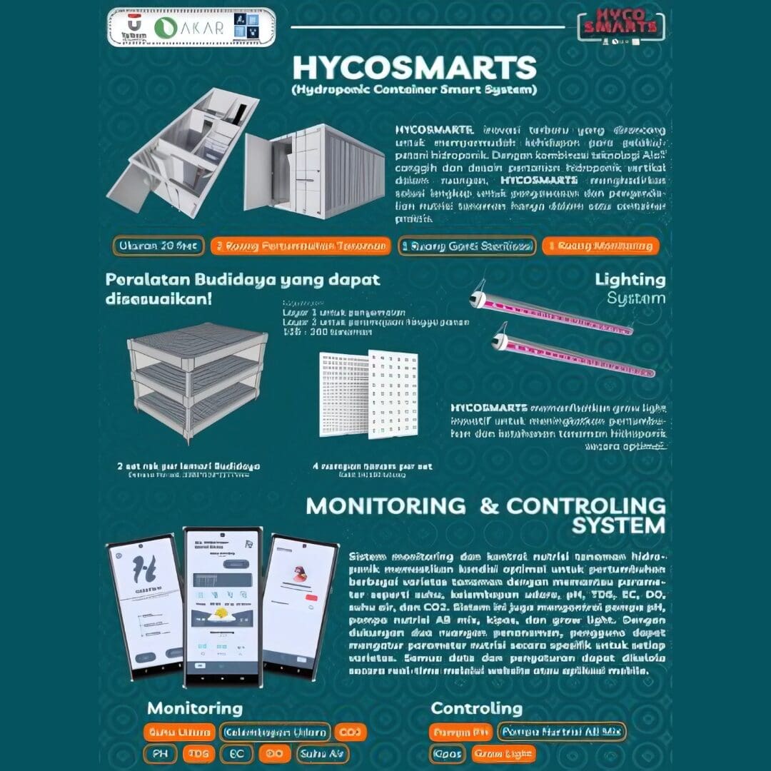 RIâ€‘IBSE innovative products - Smart Container for Vertical Hydroponic System (HYCOSMARTS)