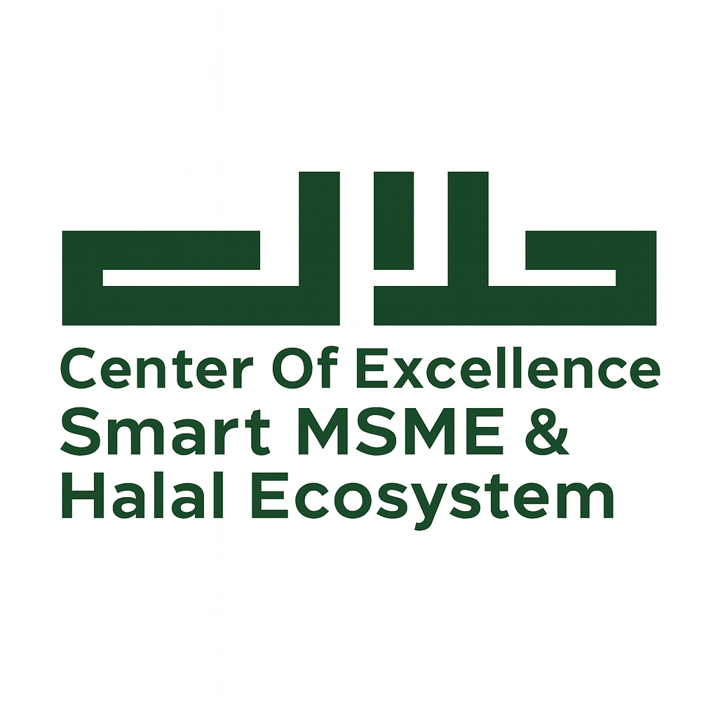 Smart MSME and Halal Ecosystem Center of Excellence logo - RI-IBSE Telkom University