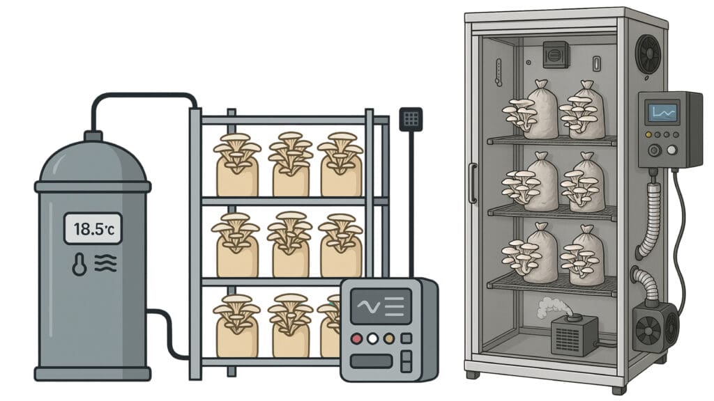 Automated Oyster Mushroom Cultivation