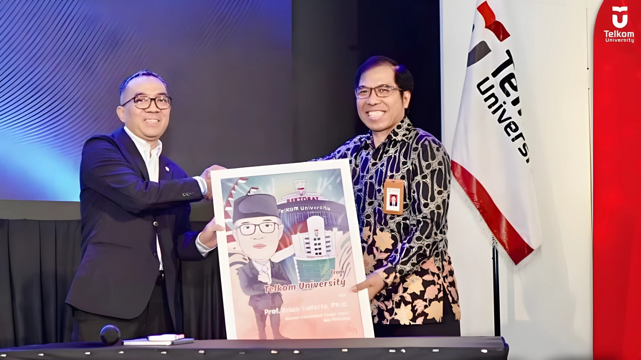 Telkom University innovation appreciated by Minister of Higher Education