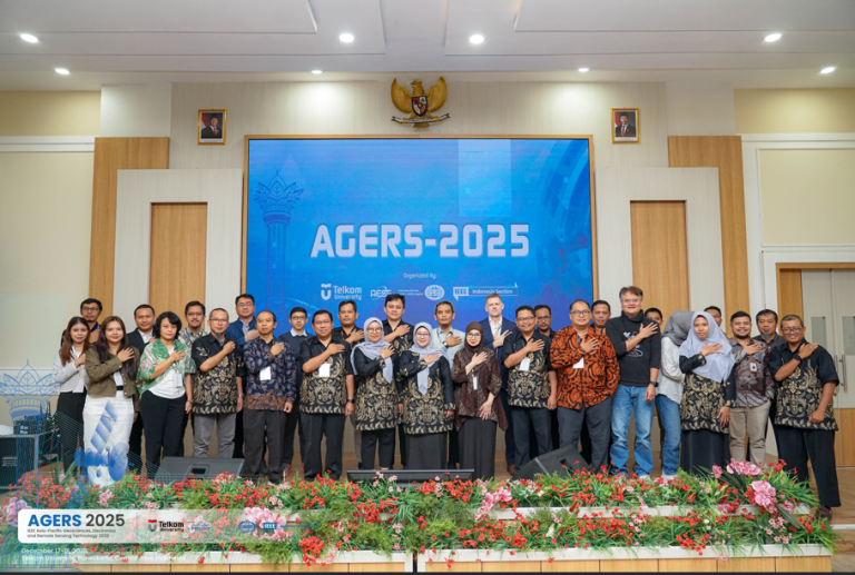 AGERS 2025 international conference hosted by Telkom University focusing on geoscience, electronics, and remote sensing technologies